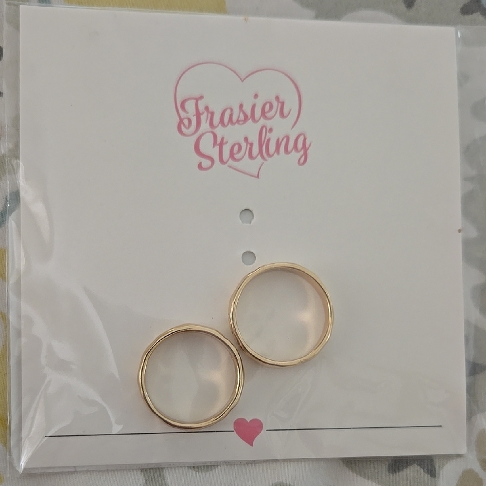 Gold Band Rings Size 7